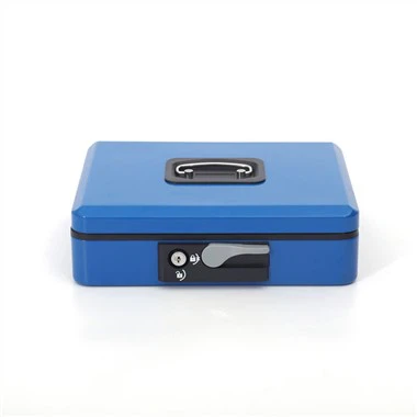 Auto-lock Cash Box nrog Tais